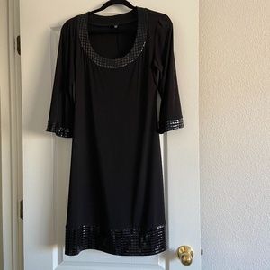 Tiana B Black Dress